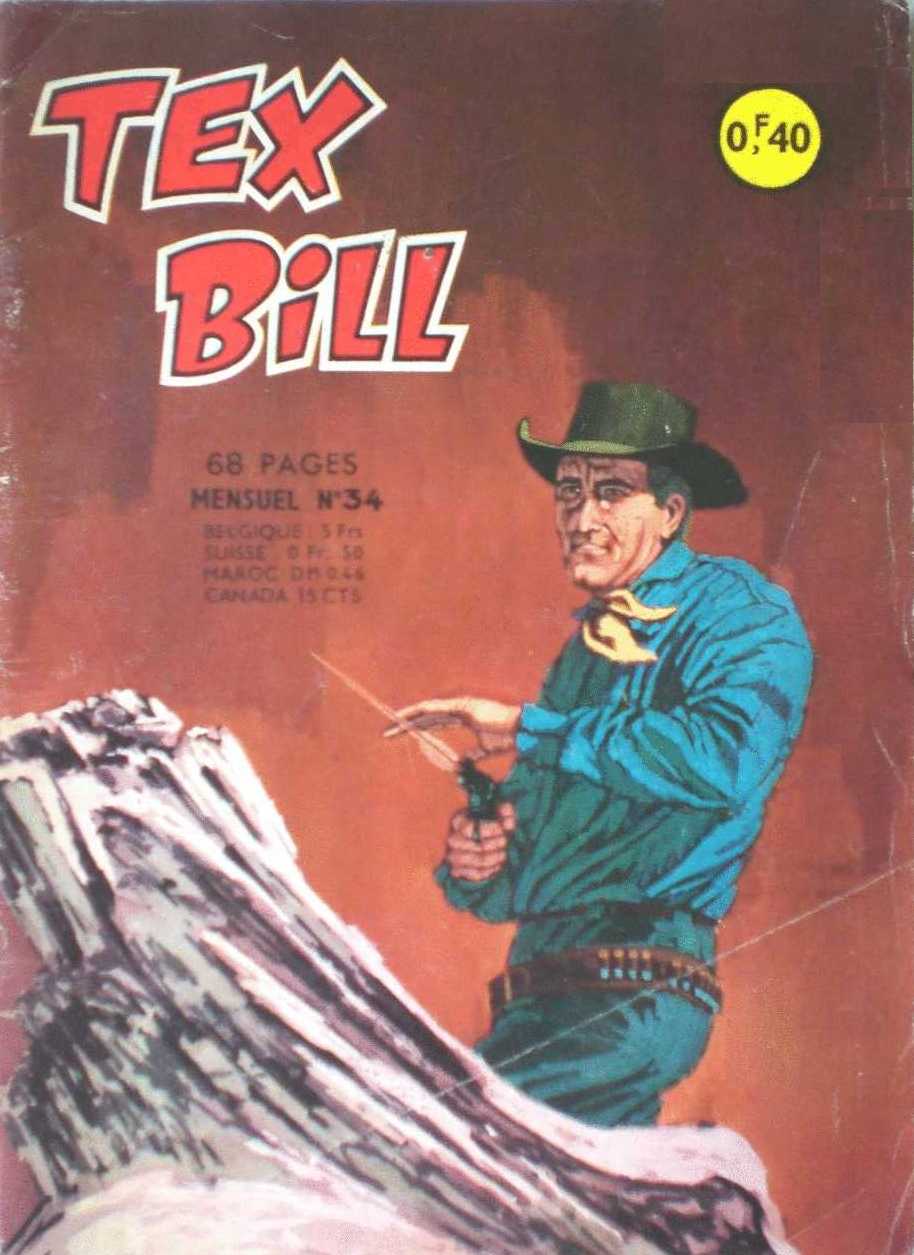 Scan de la Couverture Tex Bill n 34